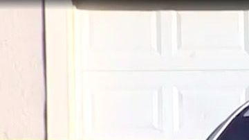 Una patrulla en la escena de la tragedia.