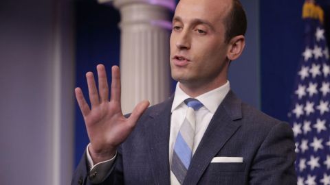 Asesor politico del presidente Trump, Stephen Miller