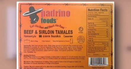 Los tamales son de la marca Padrino Foods, una reconocida compañía de Irving (Texas).