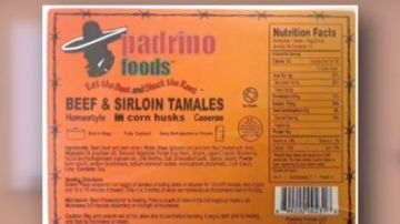 Los tamales son de la marca Padrino Foods, una reconocida compañía de Irving (Texas).