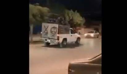 Los videos fueron grabados desde Guasave, Sinaloa.