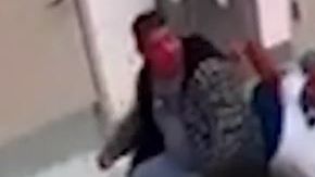 Video capta el momento del asalto sexual.