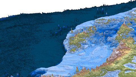 El nuevo mapa es la ilustración más detallada hasta ahora de la Antártica.