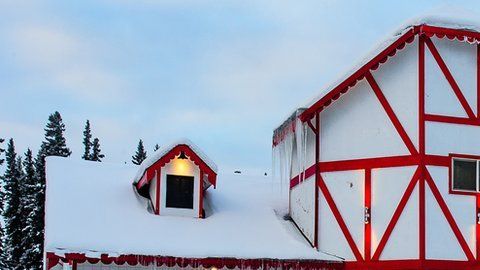La Casa de Santa Claus está abierta todo el año.