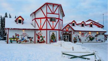 La Casa de Santa Claus está abierta todo el año.
