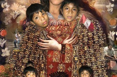 La virgen de La Trinidad.