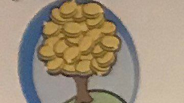 Jesse Fravala con su premio de lotería soñado.