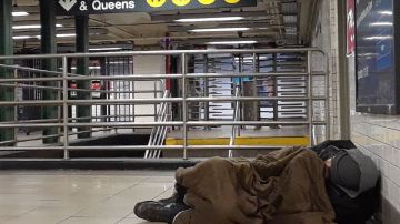 Estiman 80 mil personas sin hogar en NYC