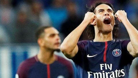 Cavani se vestiría de rojiblanco el próximo año.