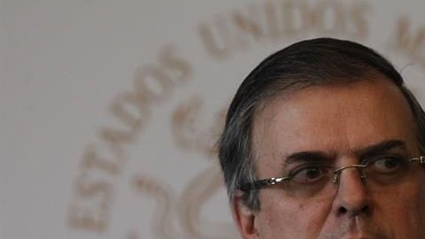 Marcelo Ebrard, canciller de México.