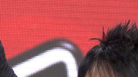 Beto Cuevas y Jenni Rivera.