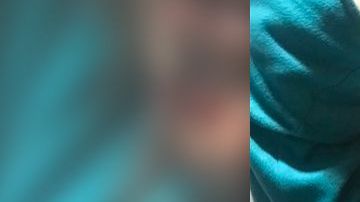 Agresión que sufrió Abril en enero pasado.