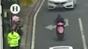 El tráfico en este lugar originó los accidentes.