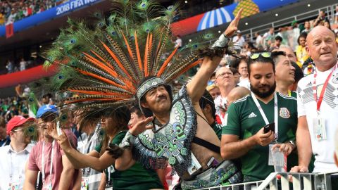 Rusia en 2018, 44 mil aficionados aztecas hicieron el viaje.