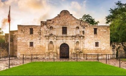 El Álamo en San Antonio.