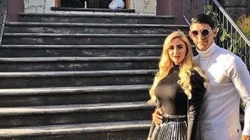 El delantero y la modelo llevaban varios años de relación.
