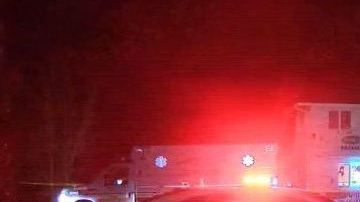 Policía de Suffolk en la escena