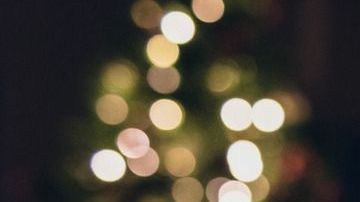 mujer cena navidad año nuevo