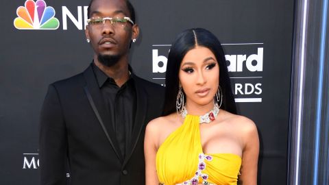 Cardi B y Offset en los Billboard Music Awards 2019.