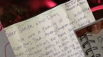 Algunas de las misivas recibidas