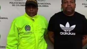 El presunto capo fue apresado  en Cartagena, Colombia.