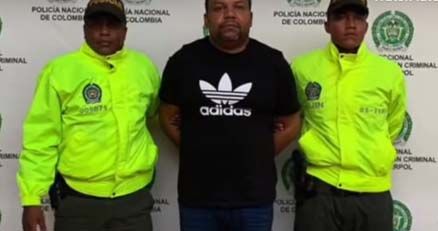 El presunto capo fue apresado este lunes.