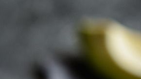 Crema de chocolate, aguacate y plátano.