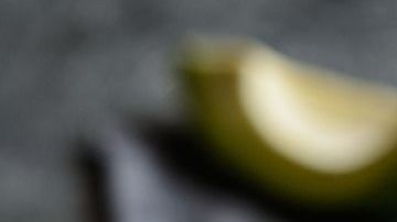 Crema de chocolate, aguacate y plátano.