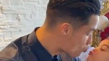 Alana es la hija del portugués y Georgina Rodríguez.