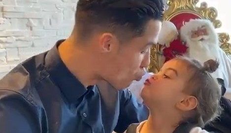 Alana es la hija del portugués y Georgina Rodríguez.