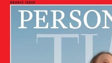 Greta Thunberg y el presidente Donald Trump.