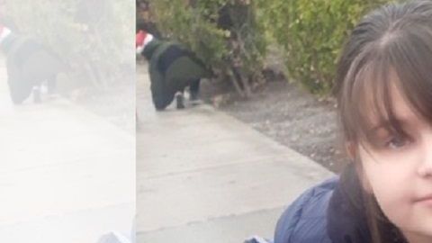 Juan Moreno, tres de sus hijas y su hijo. Una sobrevive.