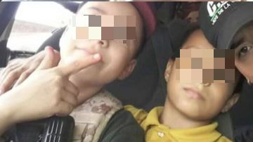 FOTOS; Narcofamilia, papá y su pequeño hijo exhibidos por ser sicarios del CJNG