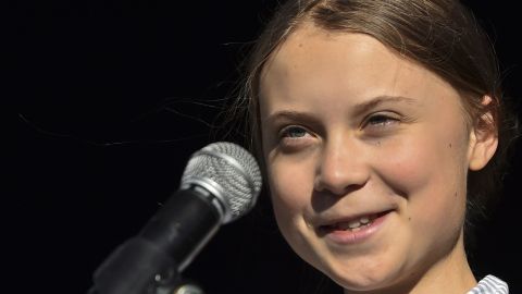 La activista sueca Greta Thunberg.