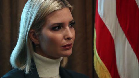 La primera hija Ivanka Trump.