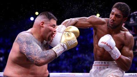 Anthony Joshua fue muy superior a Andy Ruiz.