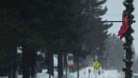 Una fuerte tormenta traerá nieve a California.