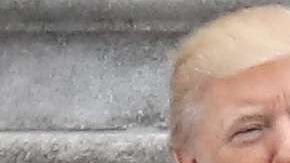 La ex primera dama Michelle Obama y Donald Trump.