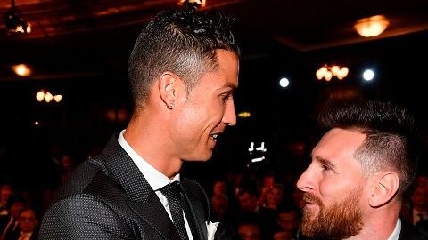 Los astros del futbol están entre los primeros lugares.