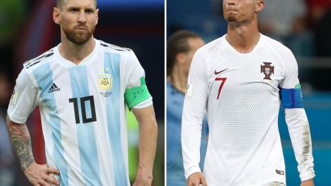 Messi y Cristiano no podían faltar en el recuento.