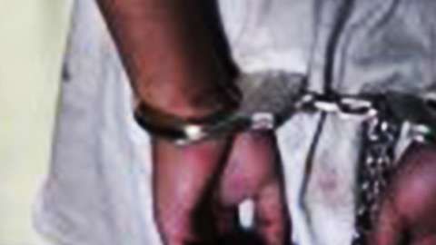 Foto ilustrativa de un detenido.