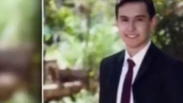 La víctima Gonzalo González, de 20 años.