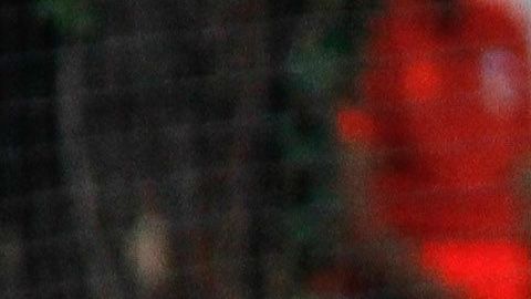 Marchesín y Sánchez, segundos antes de la patada.