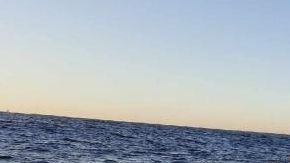 El yate con 9 indocumentados interceptado por agentes de AMO.