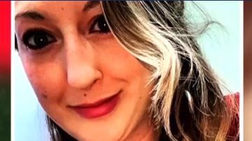 Heidi Broussard y la pequeña Margot Carey.