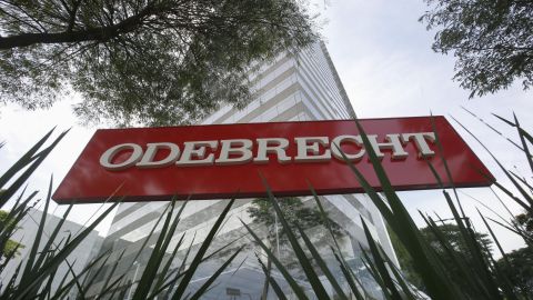 La sede de la constructora Odebrecht en Sao Paulo, Brasil.