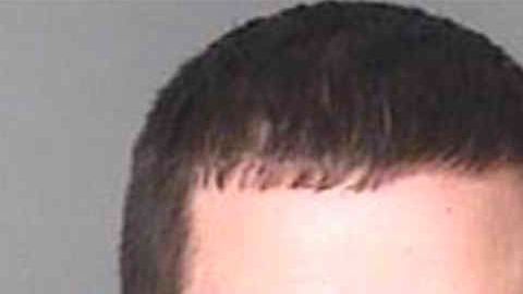 Joshua Lee Hunsucker en una imagen de la oficina del Sheriff del condado de Gaston.