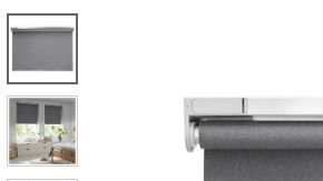 Las persianas inteligentes Fyrtur de Ikea vienen en diferentes medidas.