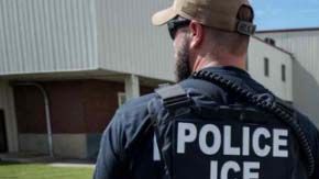 Un agente de la Policía de Inmigración y Aduanas (ICE) de Estados Unidos.