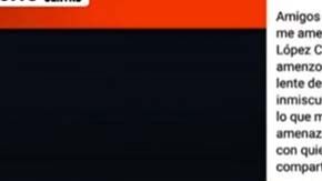 La publicación compartida por Ana Isabel en Facebook.